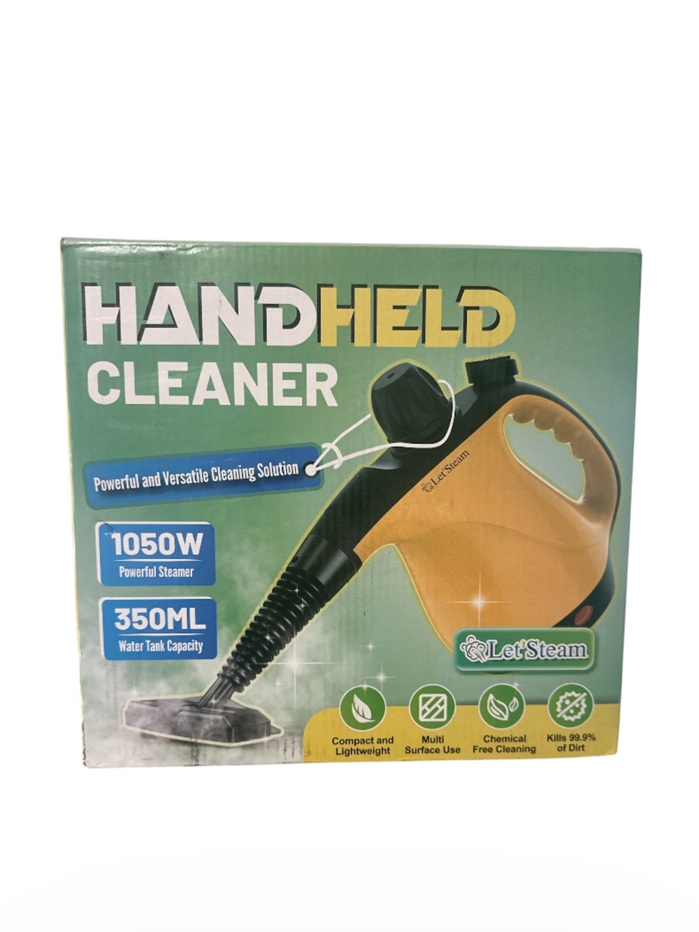 Pressurized Handheld Steam Cleaner for Home Deep Cleaning with Accessories - Picture 2 of 6